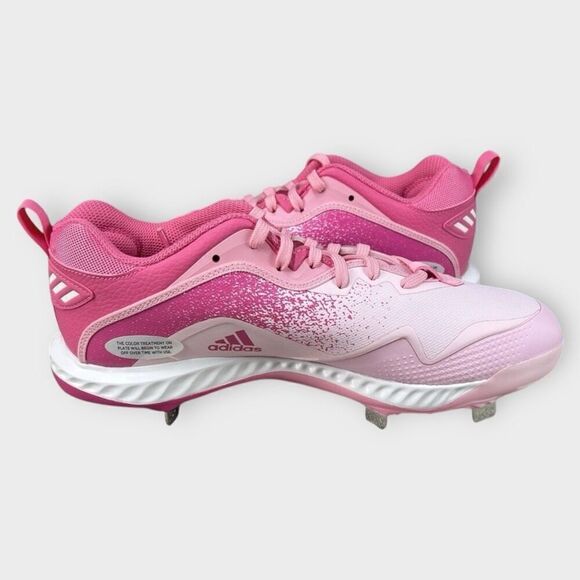 Adidas Icon Bounce 6 “Mothers Day” Pink Mens Baseball Cleats GZ0443 size 8.5 New main image 11